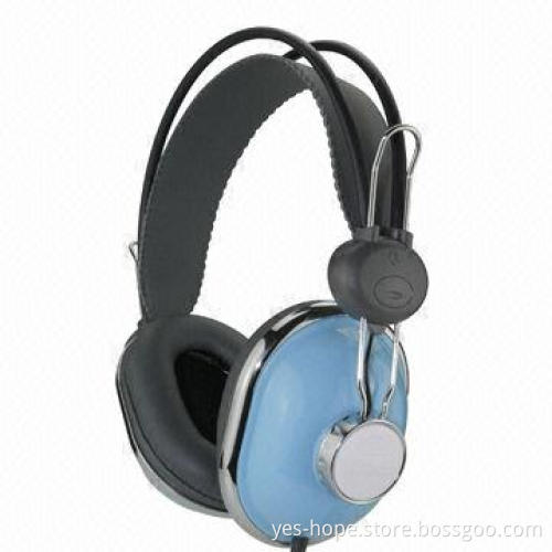 Amplified Audio Headphones with 32Ω Impedance, 100dB Sensitivity